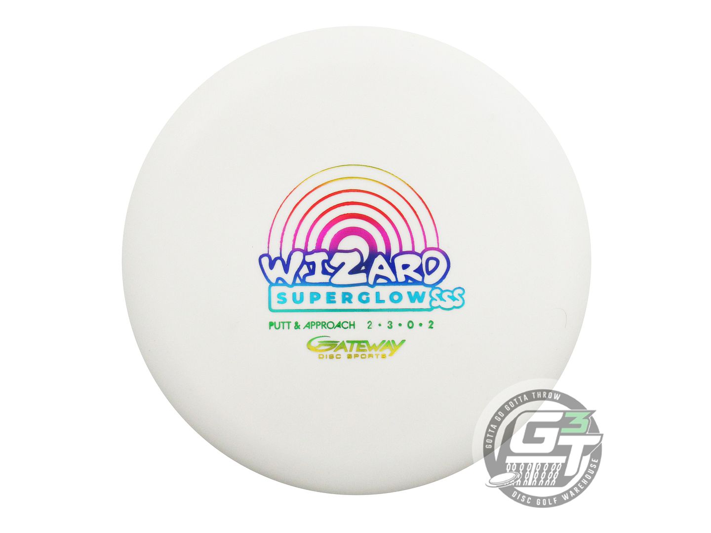 Gateway Super Glow Super Stupid Soft Wizard Putter Golf Disc (Individually Listed)