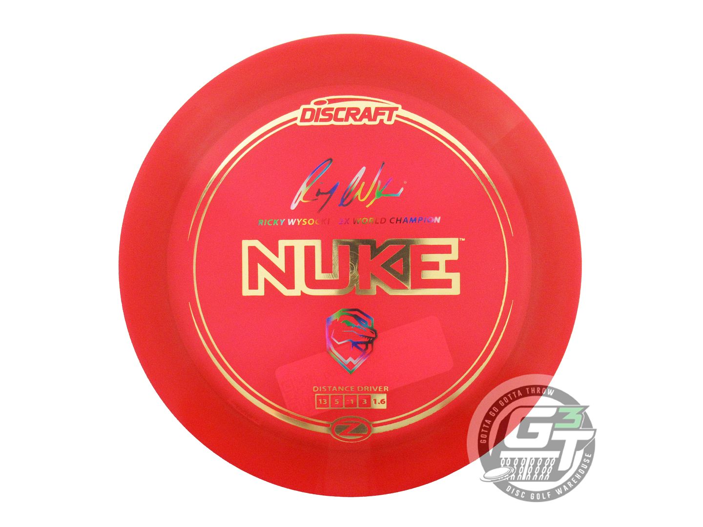 Discraft Elite Z Nuke [Ricky Wysocki 2X] Distance Driver Golf Disc (Individually Listed)