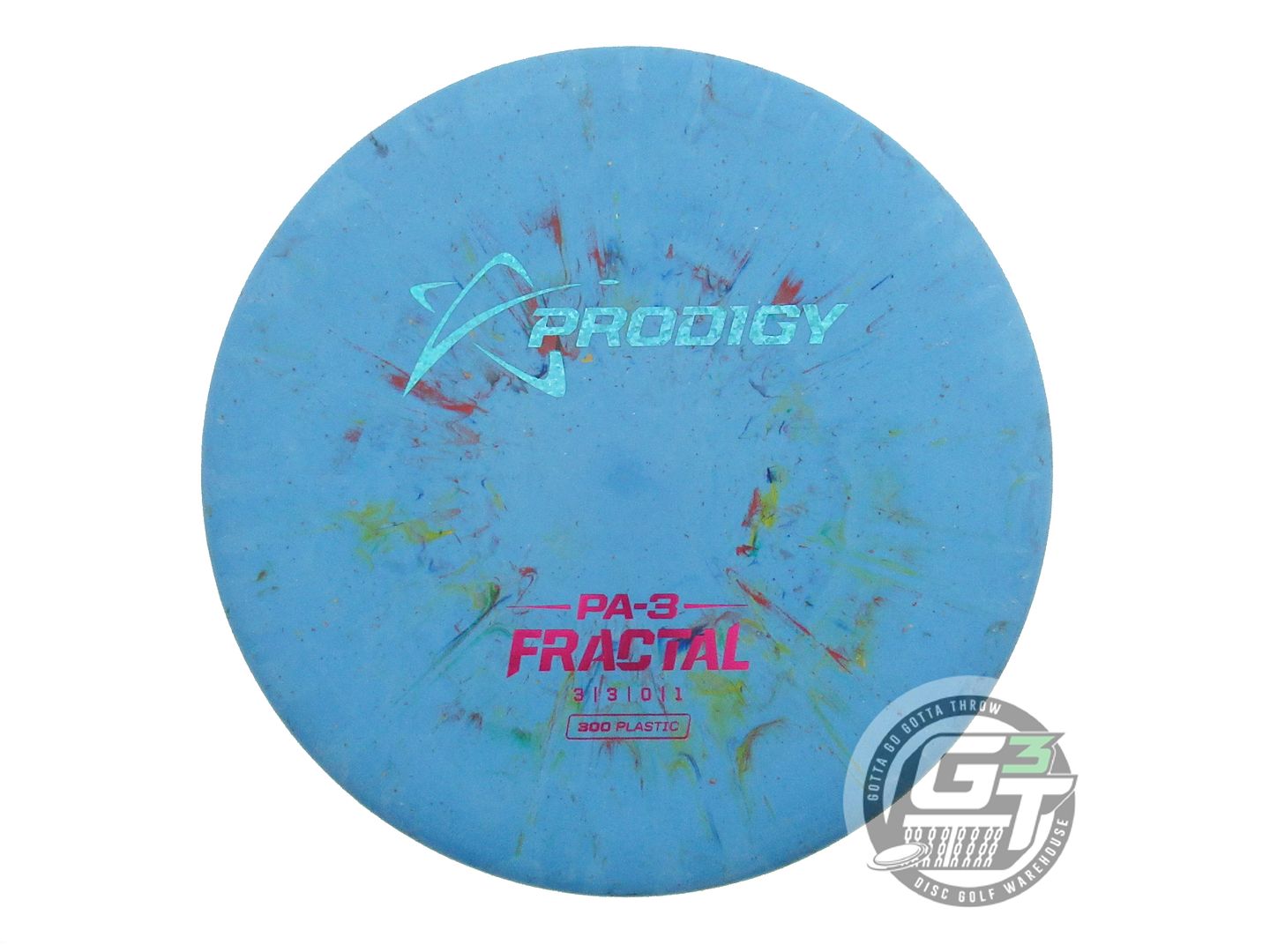 Prodigy 300 Fractal PA3 Putter Golf Disc (Individually Listed)