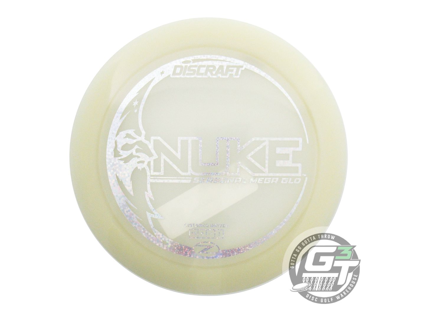 Discraft Seasonal Mega Glo Z Nuke Distance Driver Golf Disc (Individually Listed)