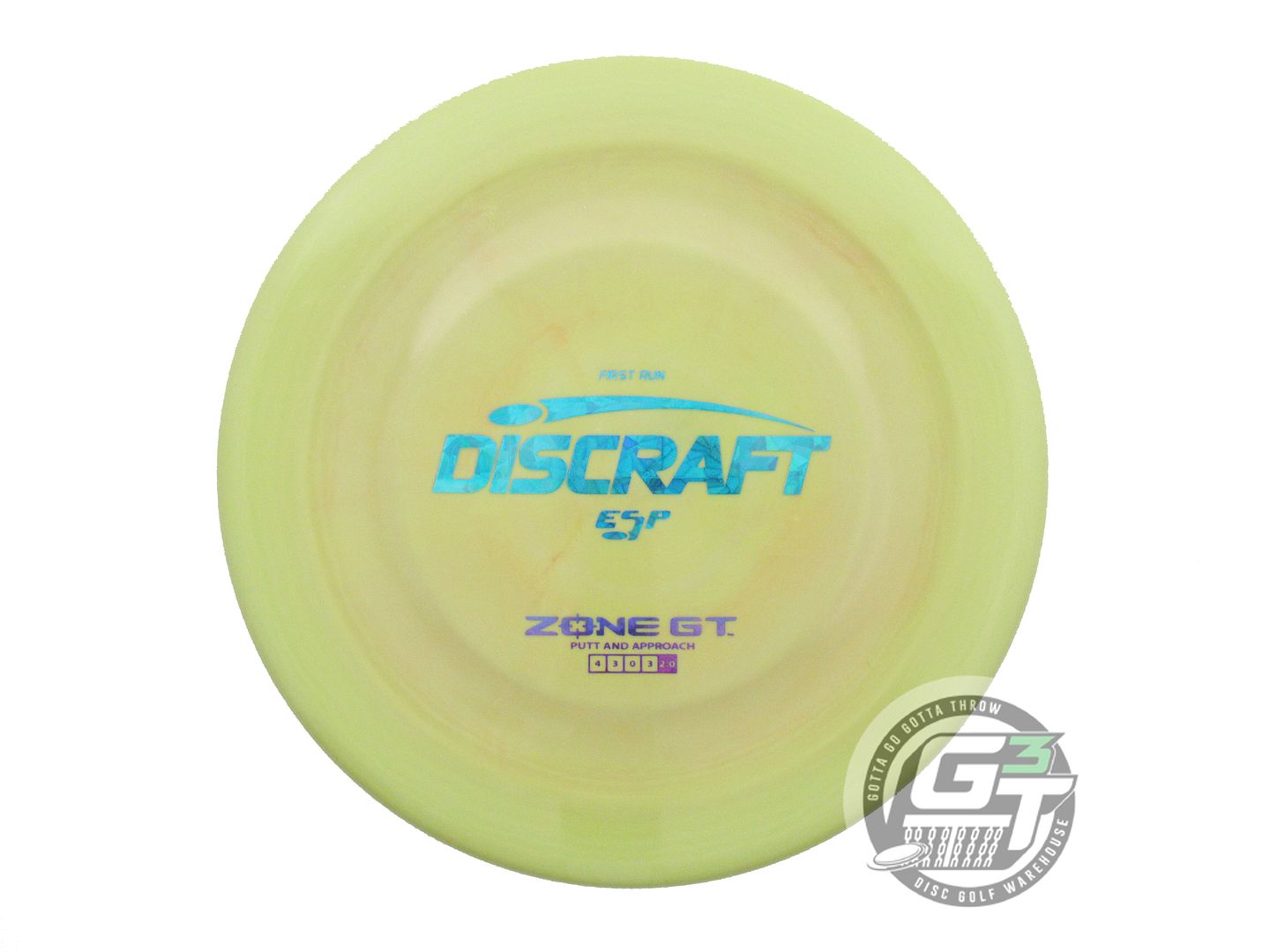 Discraft First Run ESP Zone GT Putter Golf Disc (Individually Listed)
