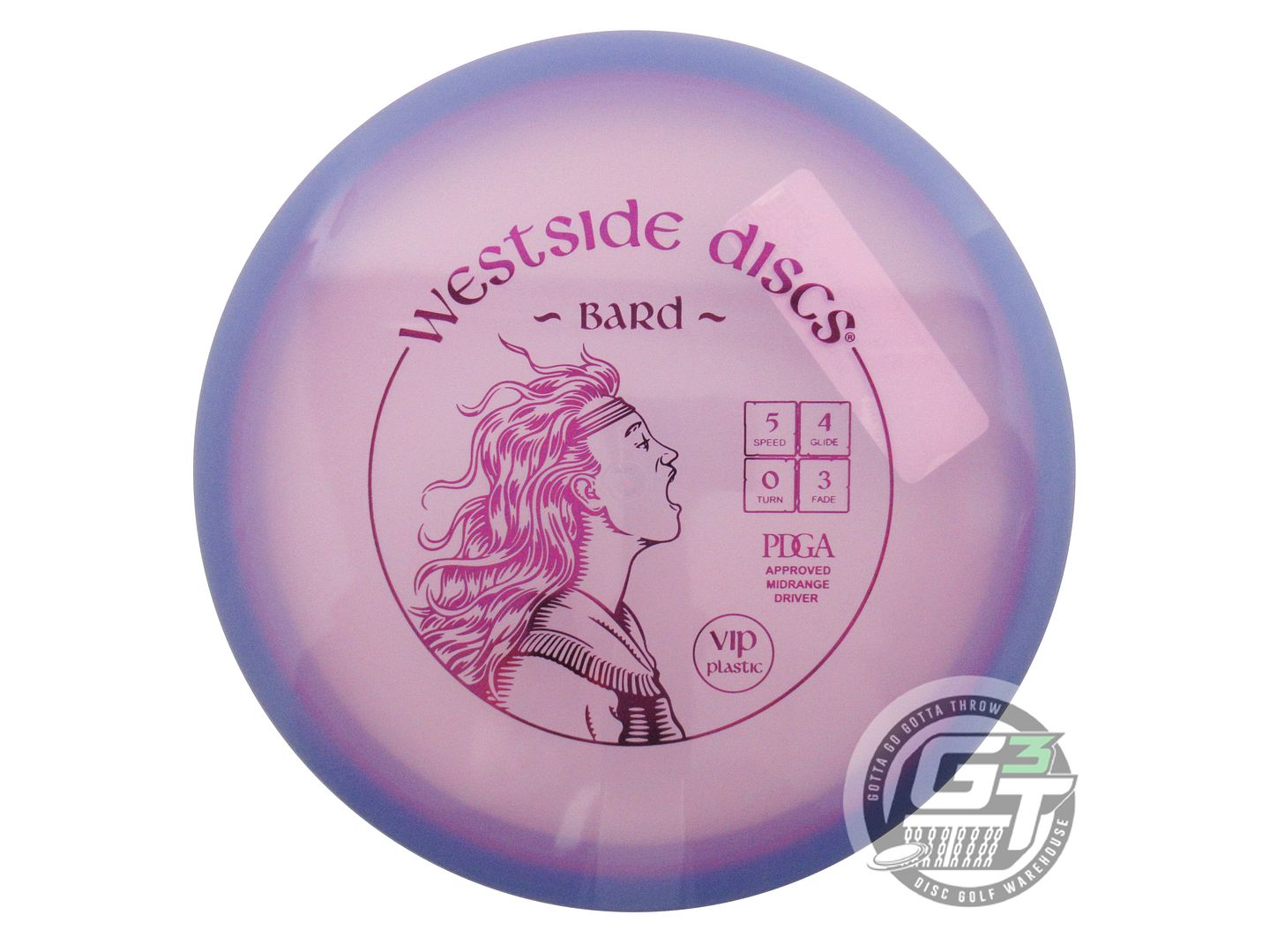 Westside VIP Bard Midrange Golf Disc (Individually Listed)