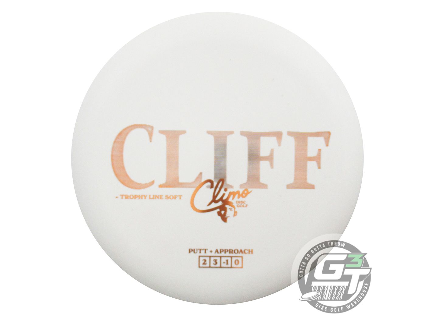 Climo Trophy Line Soft Cliff Putter Golf Disc (Individually Listed)
