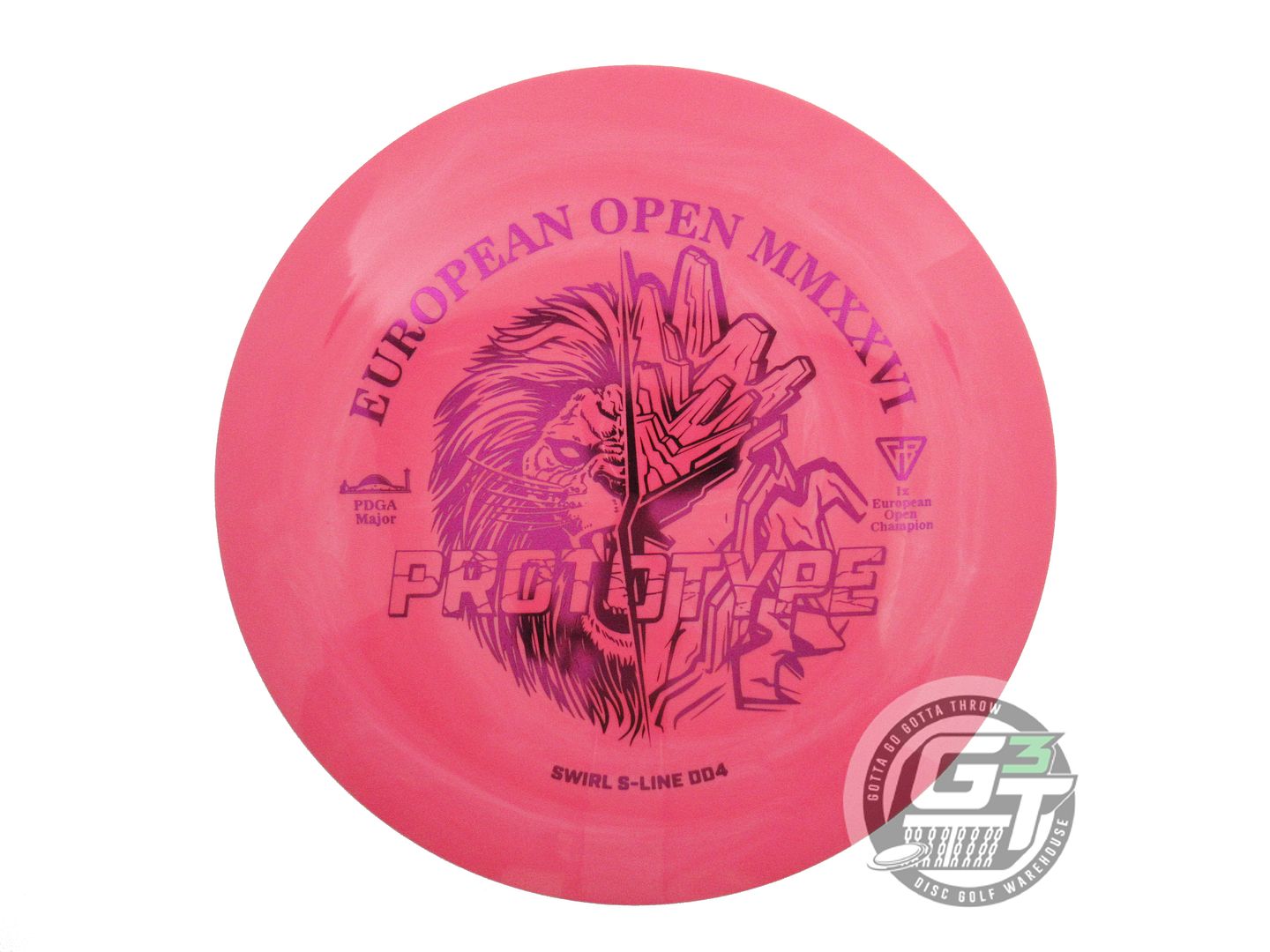 Discmania Limited Edition 2026 European Open Prototype Swirl S-Line DD4 Distance Driver Golf Disc (Individually Listed)