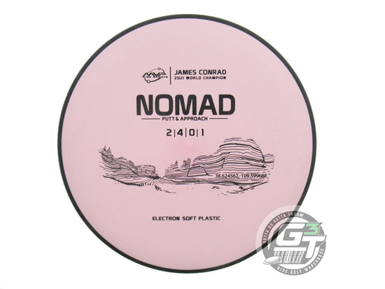 MVP Electron Soft Nomad [James Conrad 1X] Putter Golf Disc (Individually Listed)