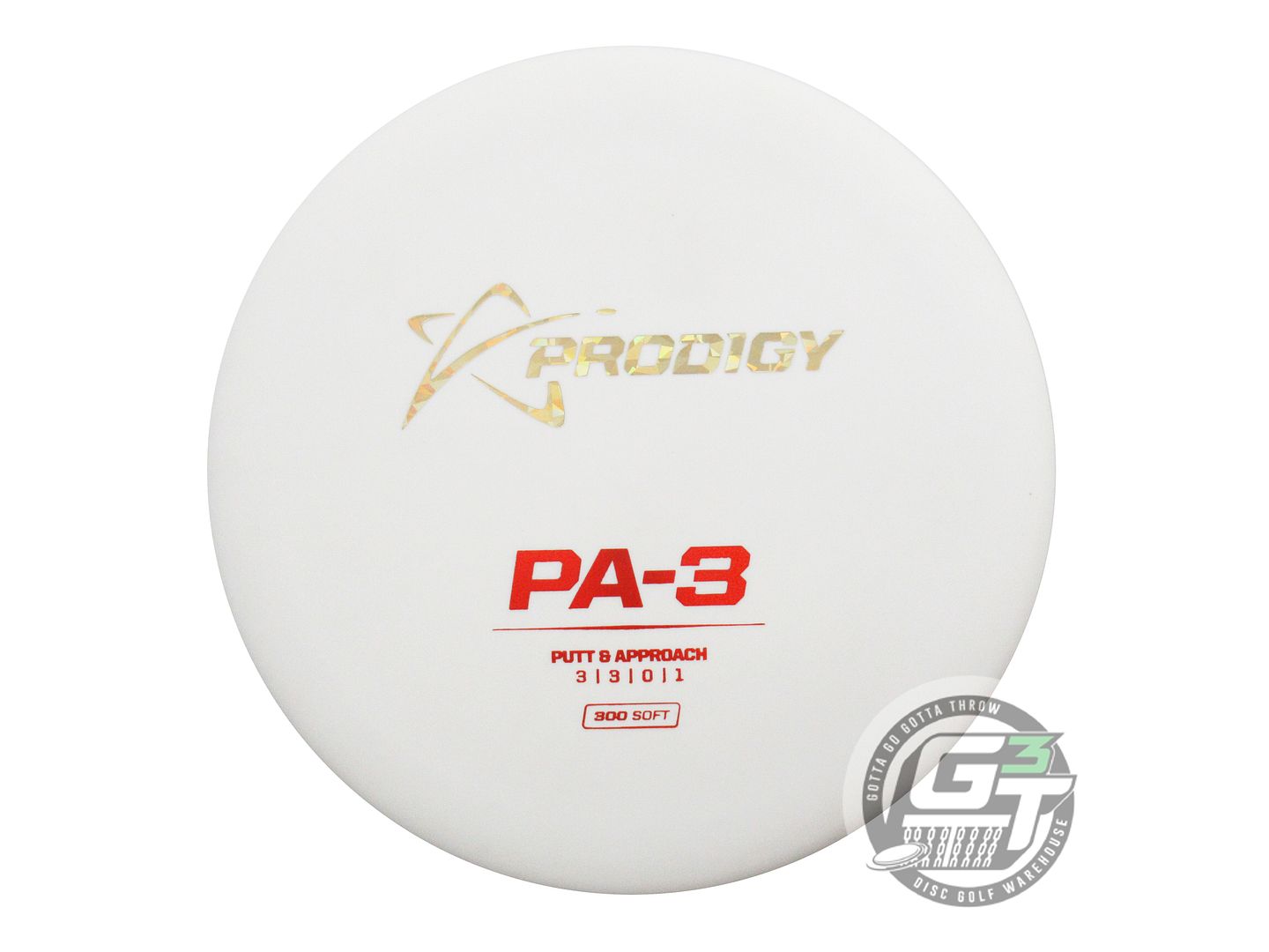 Prodigy 300 Firm Series PA3 Putter Golf Disc (Individually Listed)