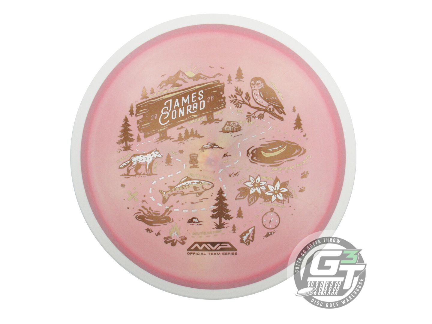 MVP Limited Edition 2026 Team Series James Conrad Fission Trail Distance Driver Golf Disc (Individually Listed)