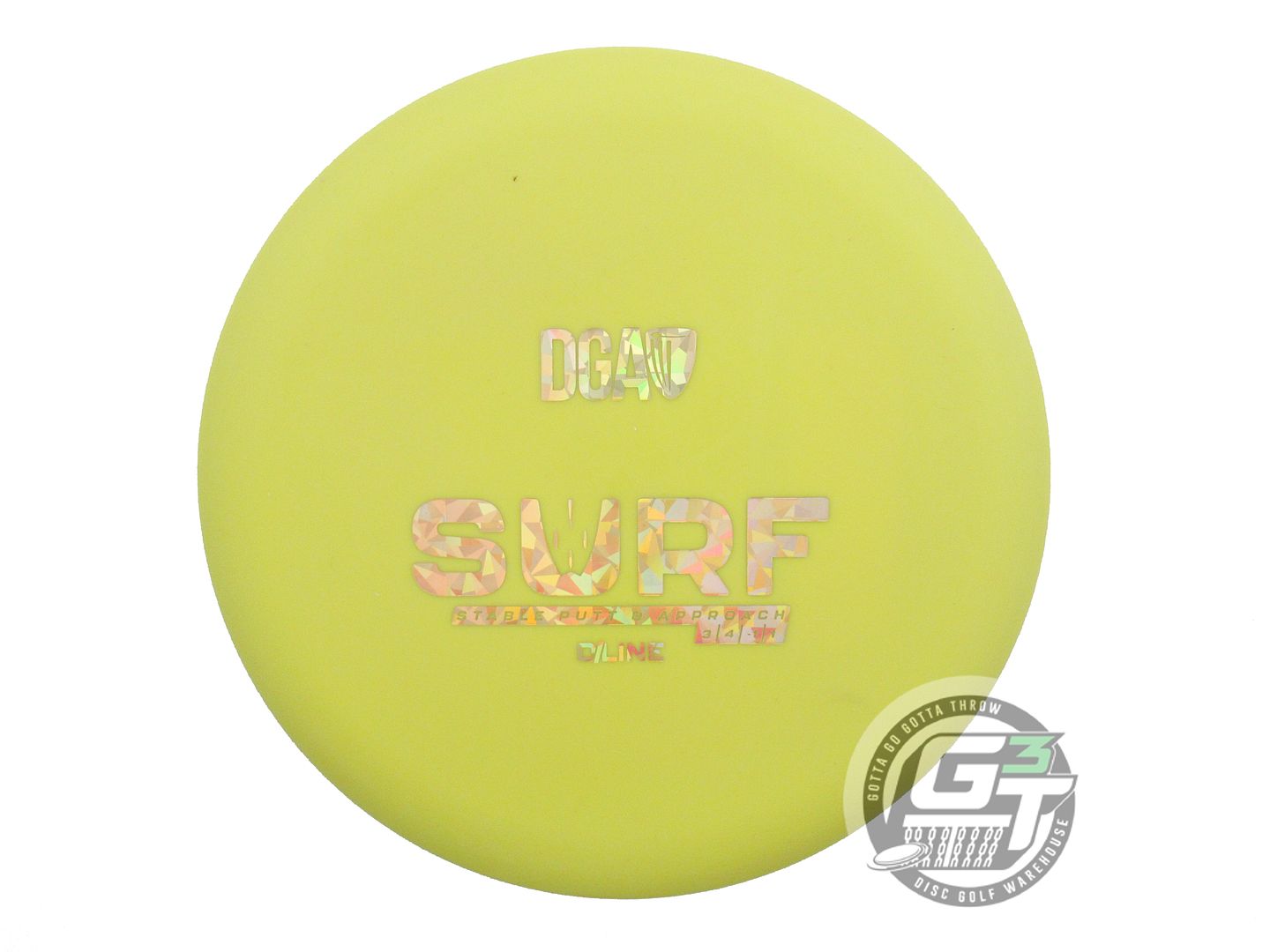 DGA D-Line Surf Putter Golf Disc (Individually Listed)