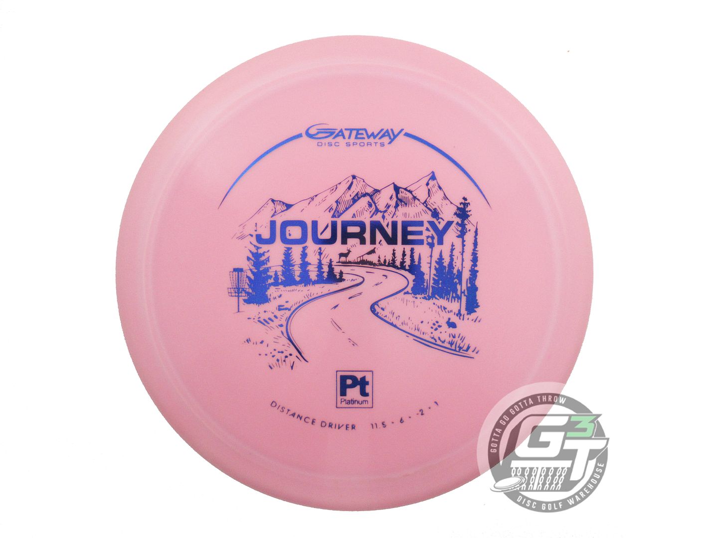 Gateway Platinum Journey Distance Driver Golf Disc (Individually Listed)