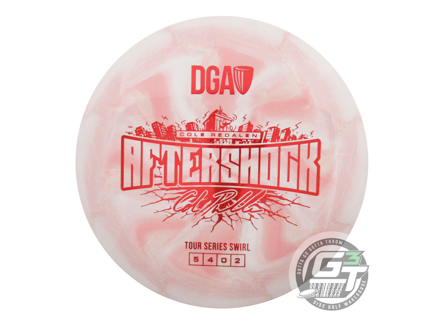 DGA Limited Edition 2026 Tour Series Cole Redalen Special Blend Aftershock Midrange Golf Disc (Individually Listed)
