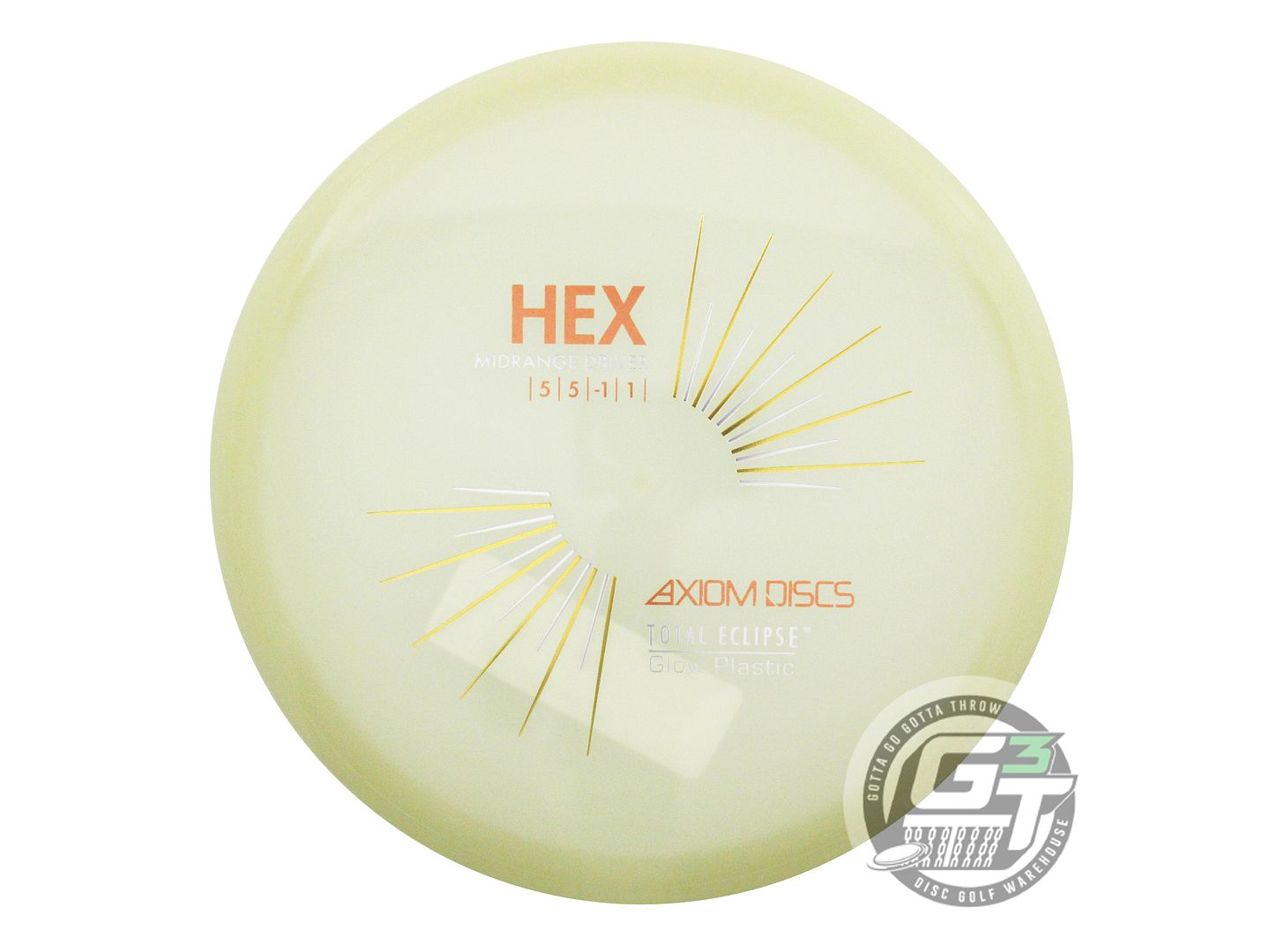 Axiom Total Eclipse Glow Proton Hex Midrange Golf Disc (Individually Listed)