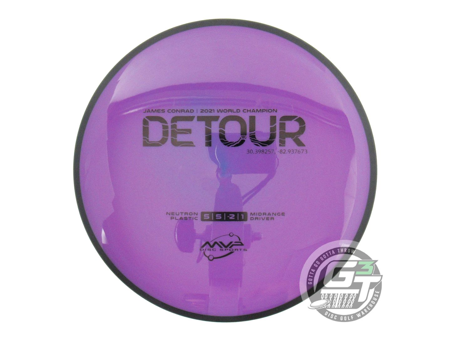 MVP Neutron Detour [James Conrad 1X] Midrange Golf Disc (Individually Listed)