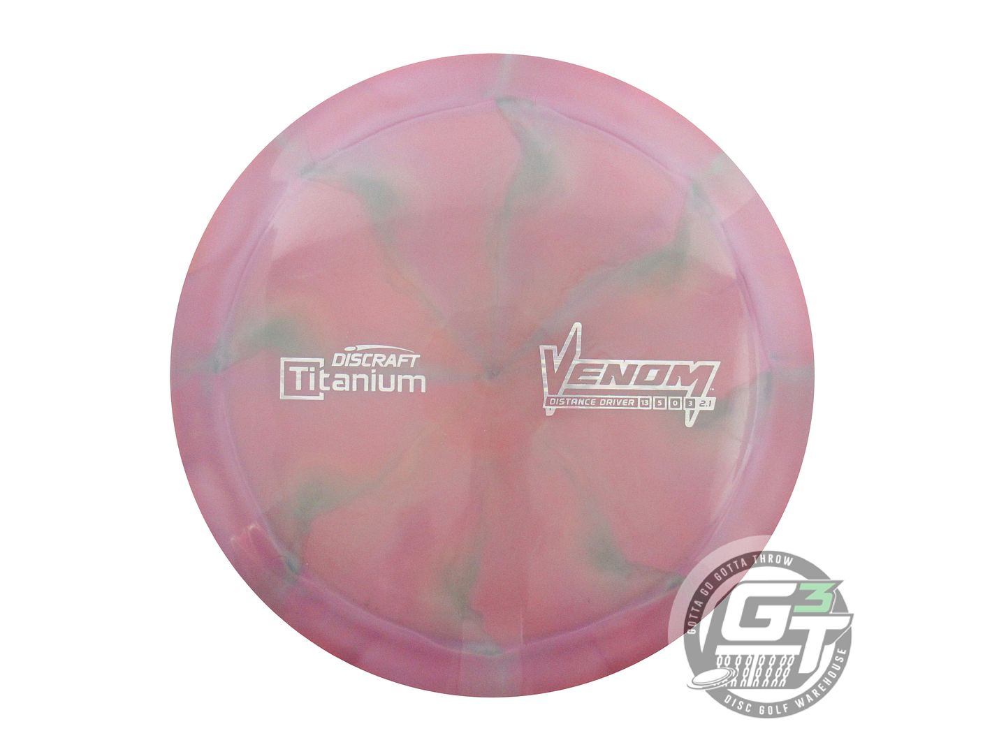 Discraft Titanium Venom Distance Driver Golf Disc (Individually Listed)