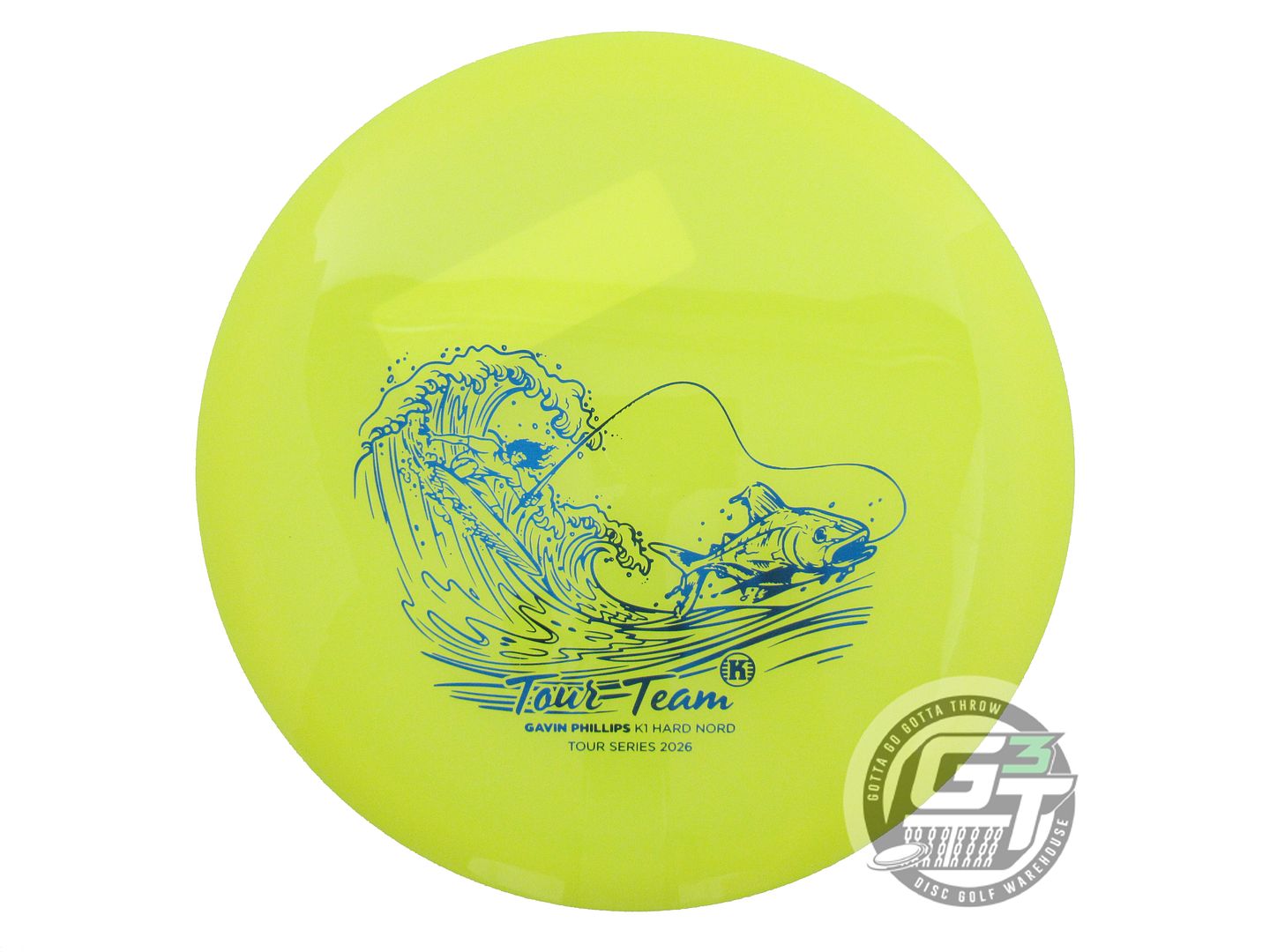 Kastaplast Limited Edition 2026 Tour Series Gavin Phillips K1 Nord Midrange Golf Disc (Individually Listed)