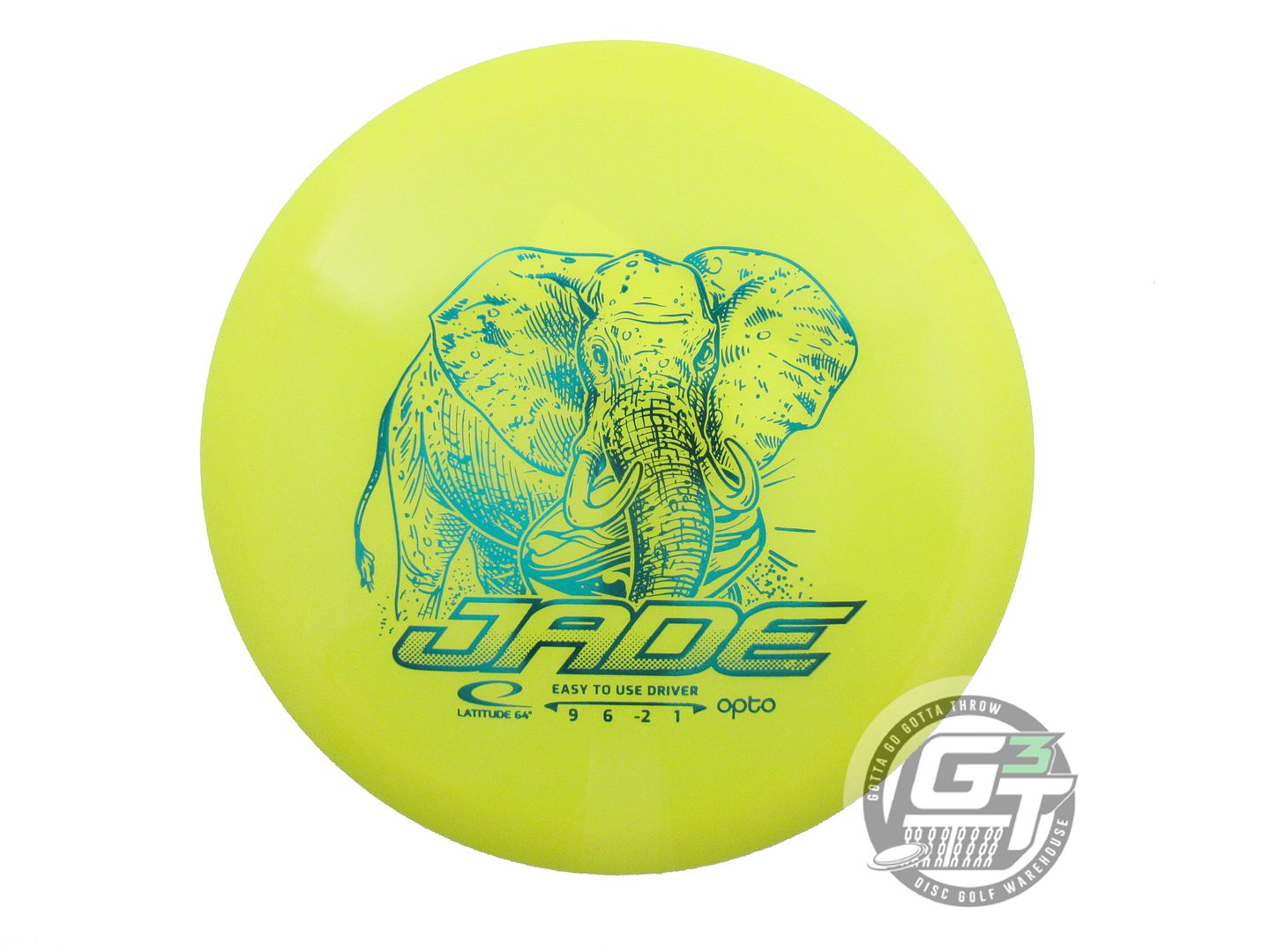 Latitude 64 Opto Line Jade Fairway Driver Golf Disc (Individually Listed)