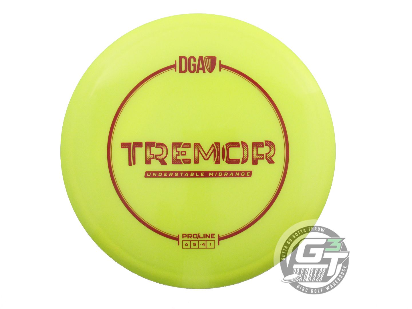 DGA ProLine Tremor Midrange Golf Disc (Individually Listed)