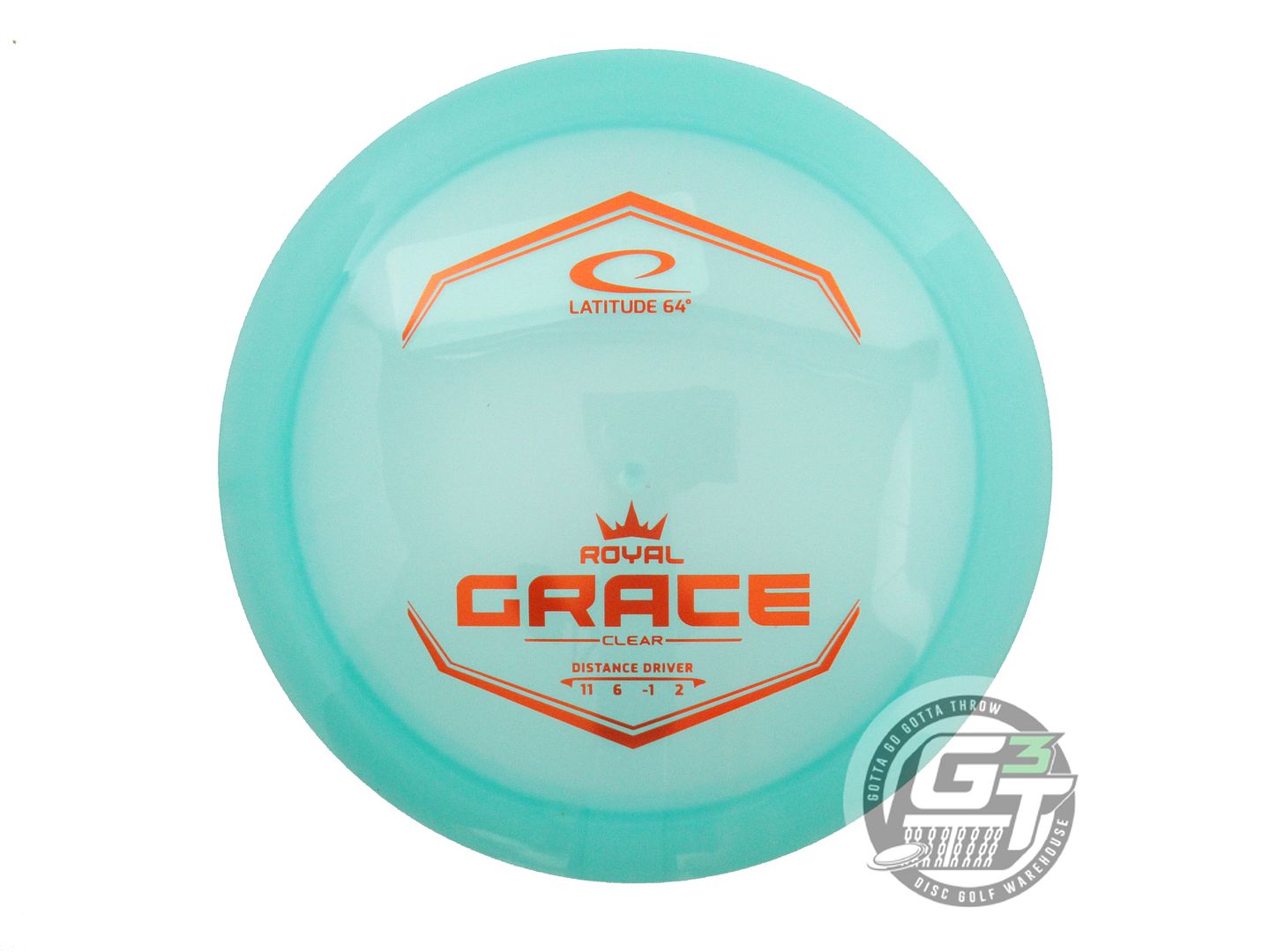 Latitude 64 Royal Clear Grace Distance Driver Golf Disc (Individually Listed)