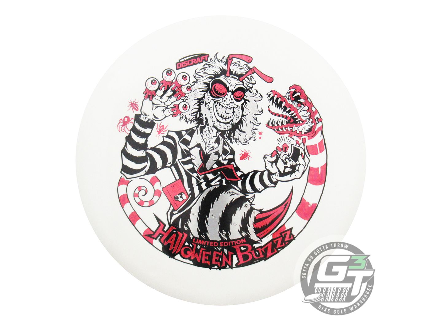 Discraft Limited Edition 2024 Halloween Buzzjuice Triple Foil Glo Elite Z Buzzz Midrange Golf Disc (Individually Listed)