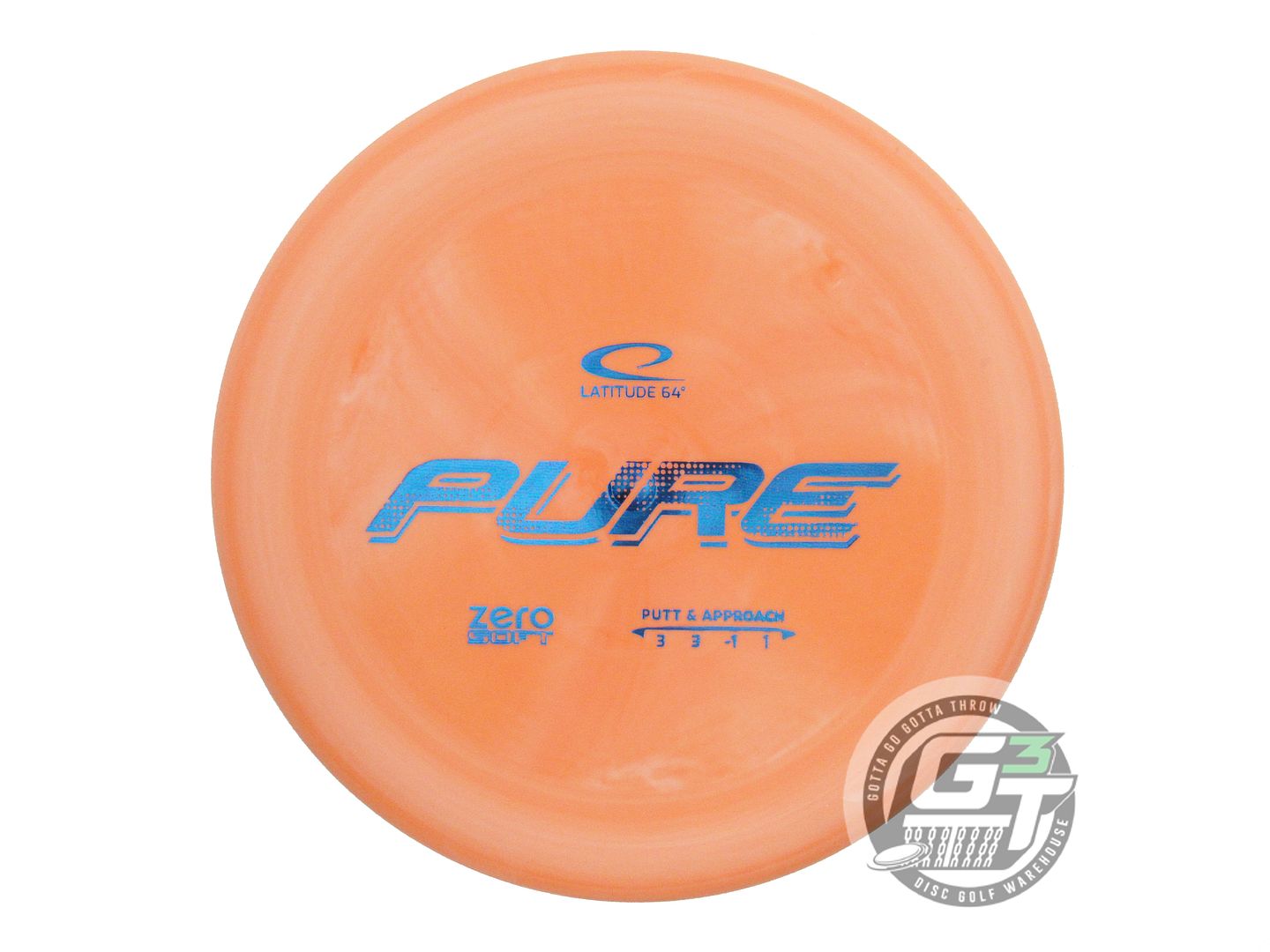 Latitude 64 Zero Line Soft Pure Putter Golf Disc (Individually Listed)
