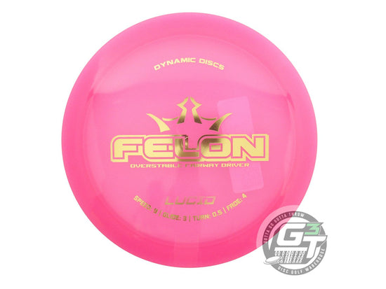Dynamic Discs Lucid Felon Fairway Driver Golf Disc (Individually Listed)