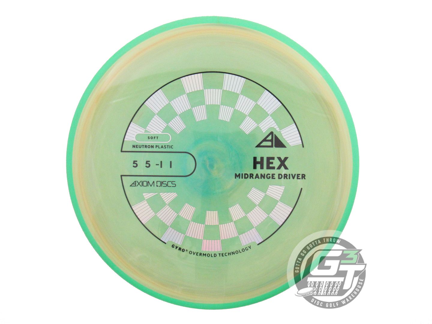 Axiom Neutron Soft Hex Midrange Golf Disc (Individually Listed)
