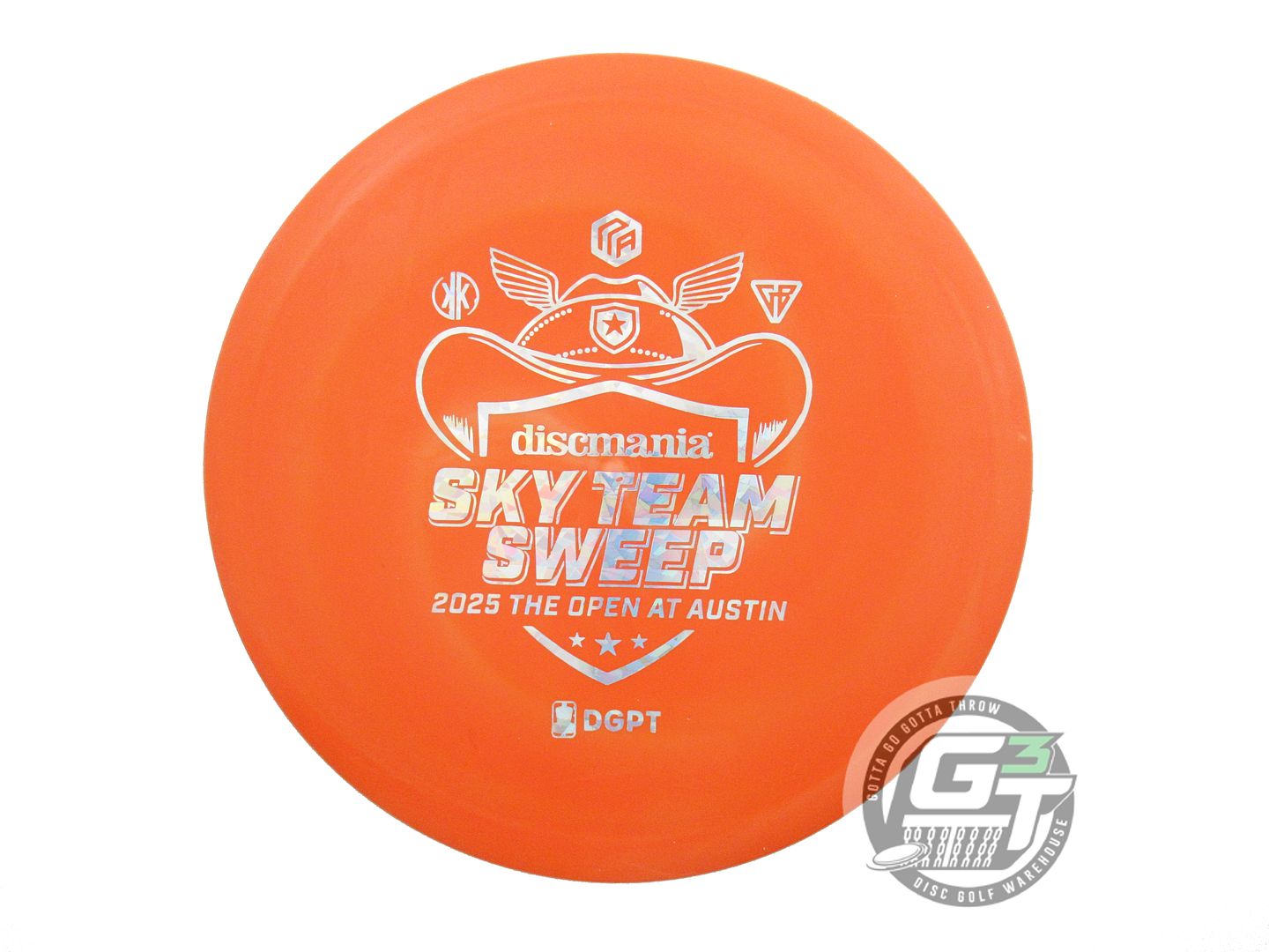 Discmania Limited Edition Triumph Series Sky Team Sweep Anttila / Klein / Buhr 2025 The Open at Austin Swirl D-Line Flex 2 FD Fairway Driver Golf Disc (Individually Listed)