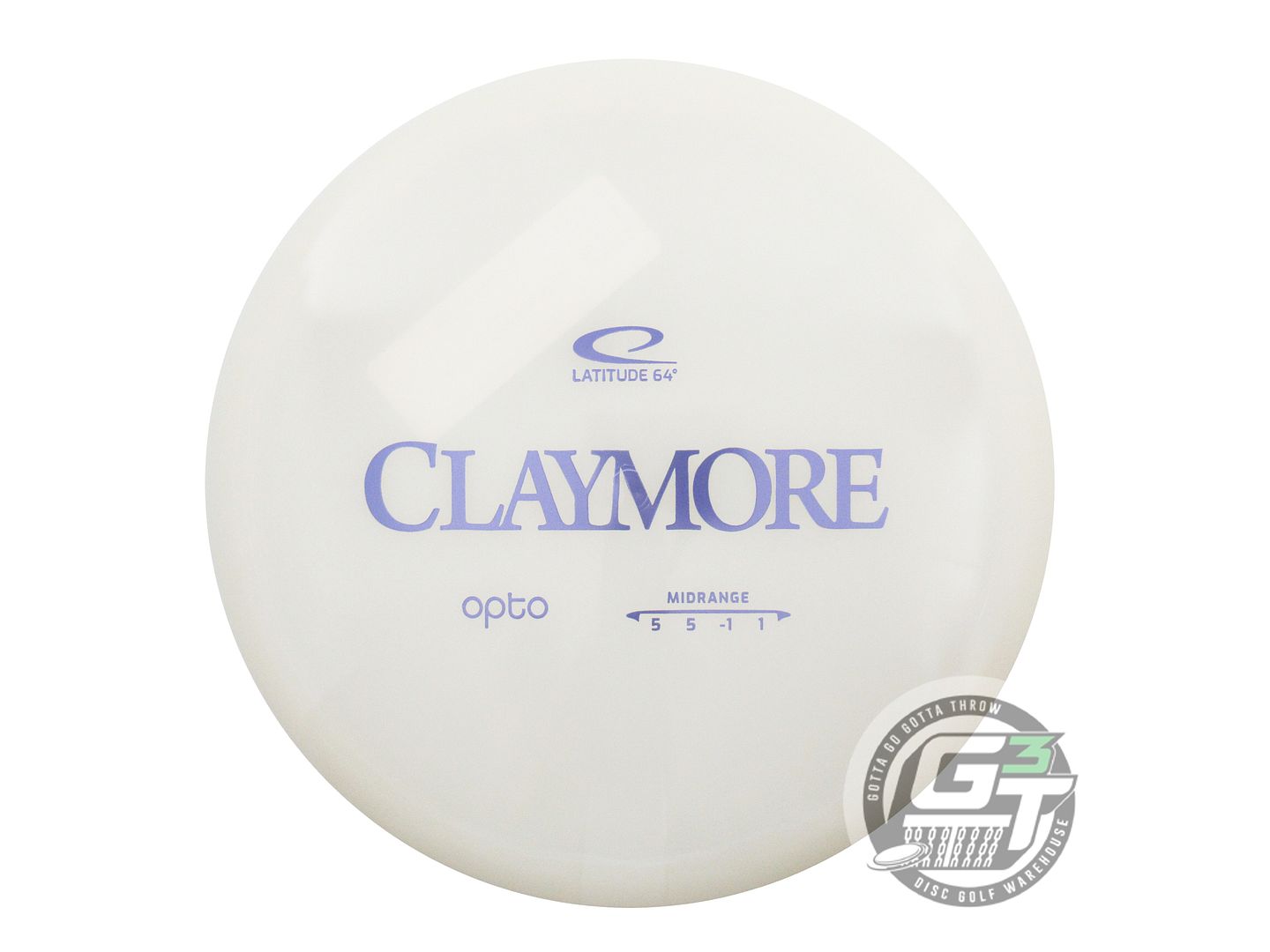Latitude 64 Opto Line Claymore Midrange Golf Disc (Individually Listed)