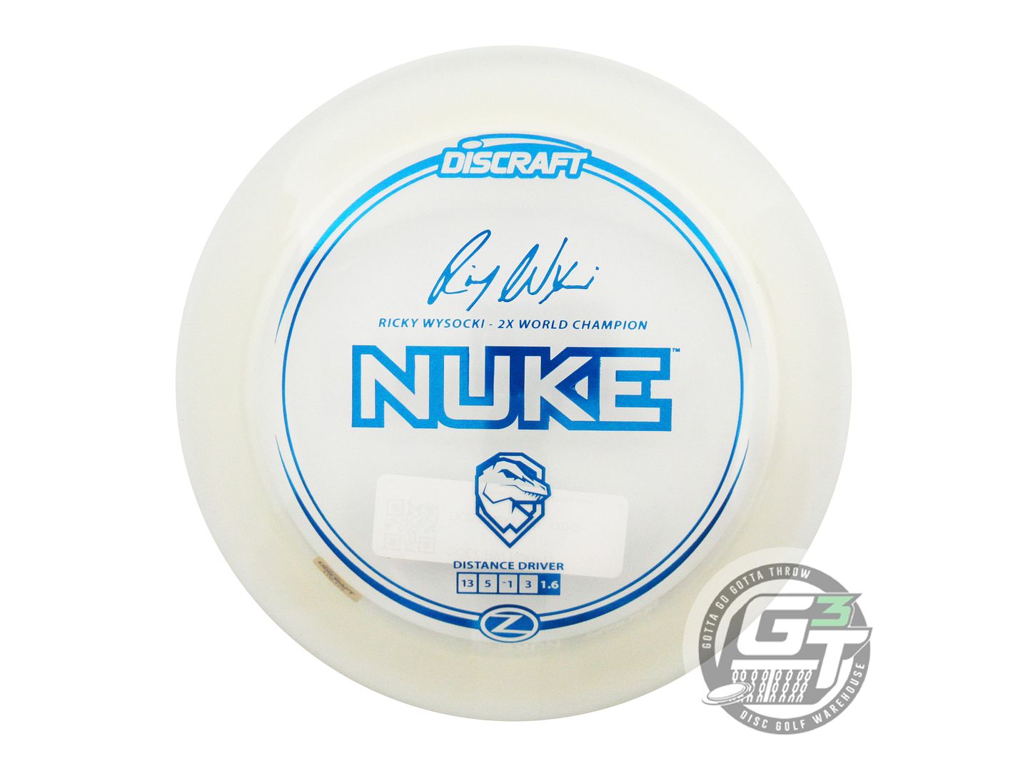Discraft Elite Z Nuke [Ricky Wysocki 2X] Distance Driver Golf Disc (Individually Listed)