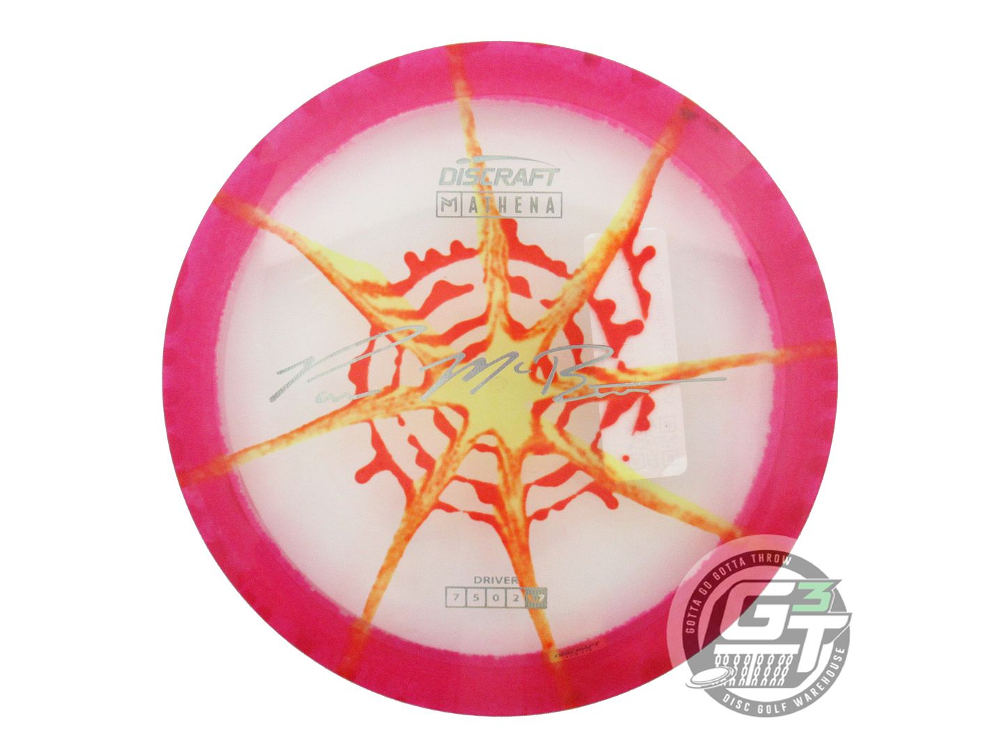 Discraft Paul McBeth Signature Fly Dye Elite Z Athena Fairway Driver Golf Disc (Individually Listed)