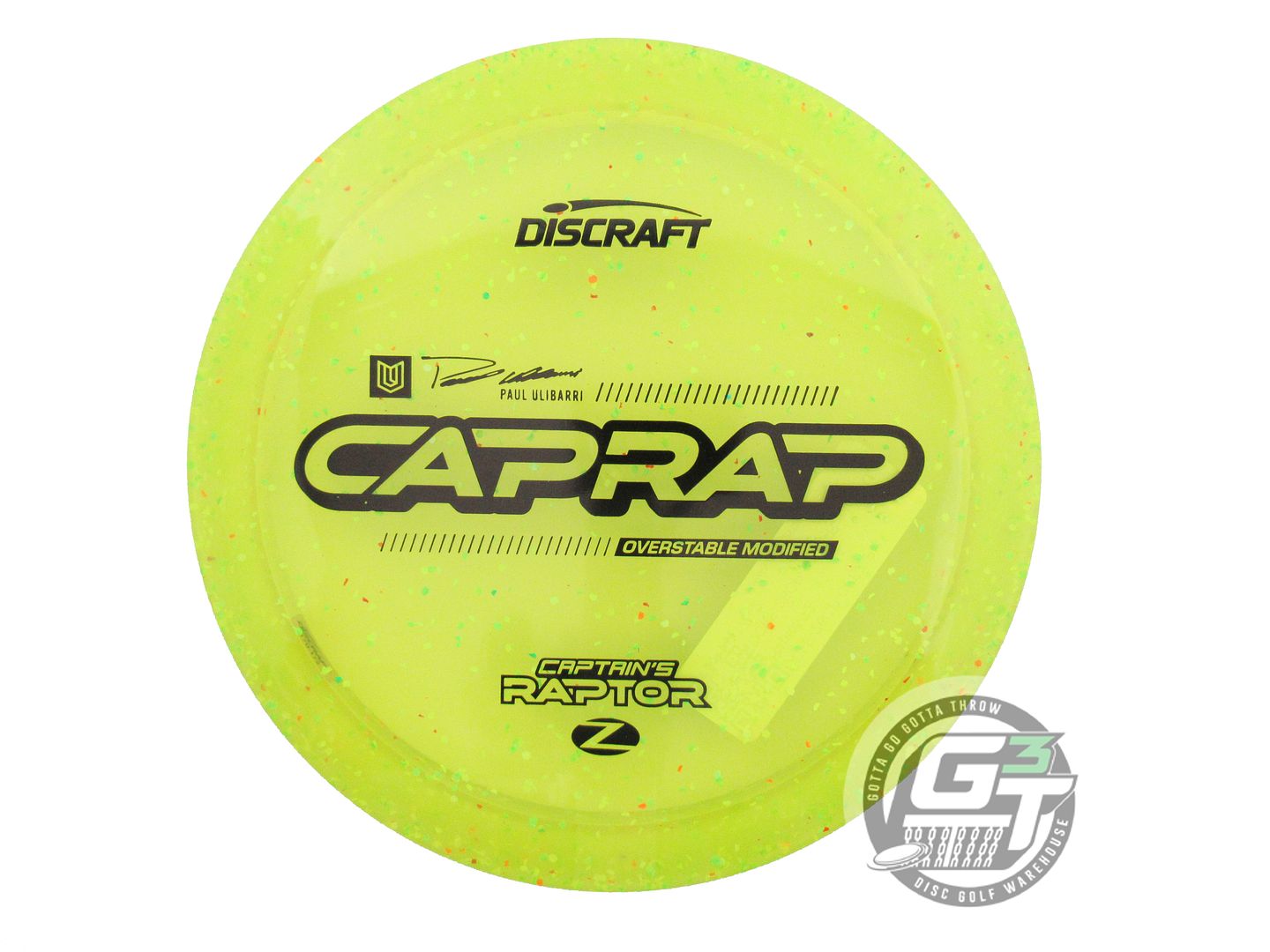 Discraft Limited Edition 2026 Paul Ulibarri Confetti Elite Z Captain's Raptor Fairway Driver Golf Disc (Individually Listed)
