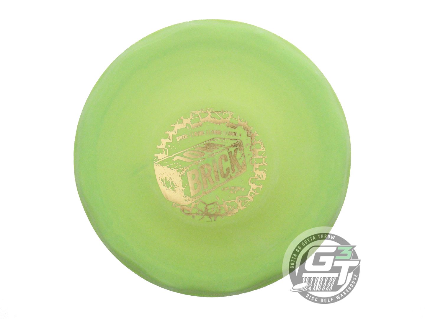 Quest AT Sure Grip 10M Brick Putter Golf Disc (Individually Listed)