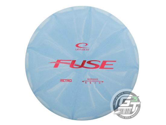 Latitude 64 Retro Burst Fuse Midrange Golf Disc (Individually Listed)