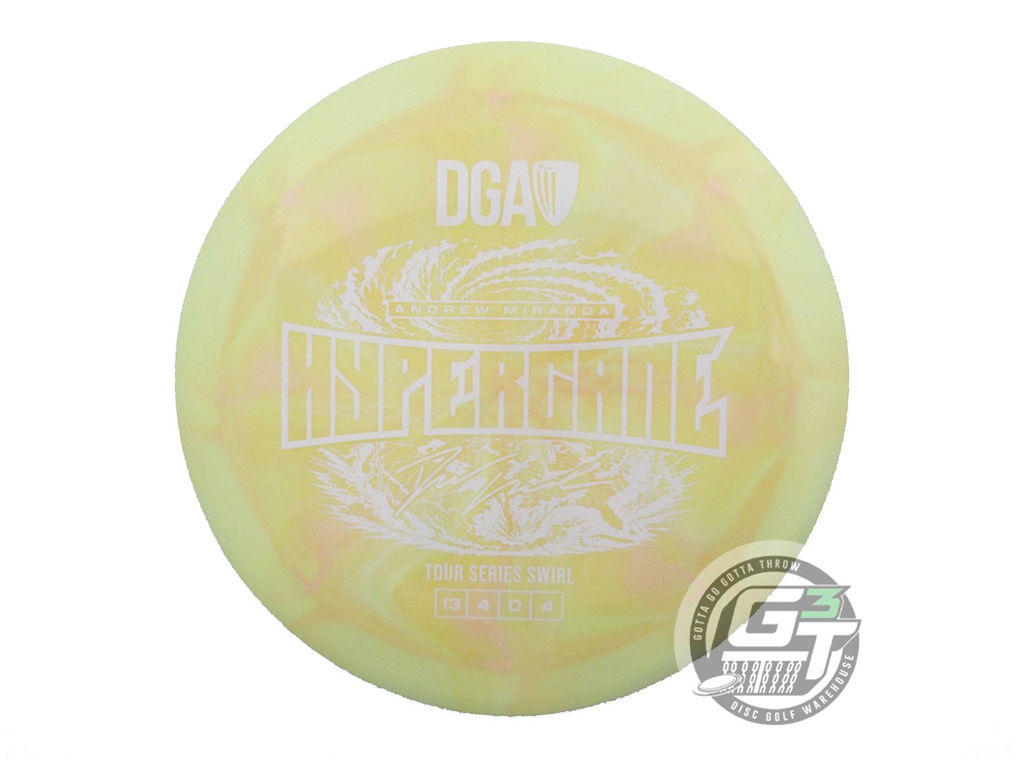 DGA Limited Edition 2026 Tour Series Andrew Miranda Special Blend Hypercane Distance Driver Golf Disc (Individually Listed)