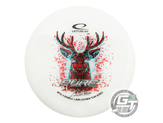 Latitude 64 Limited Edition 2026 Team Series Lauri Lehtinen Opto-X Sparkle Pure Putter Golf Disc (Individually Listed)