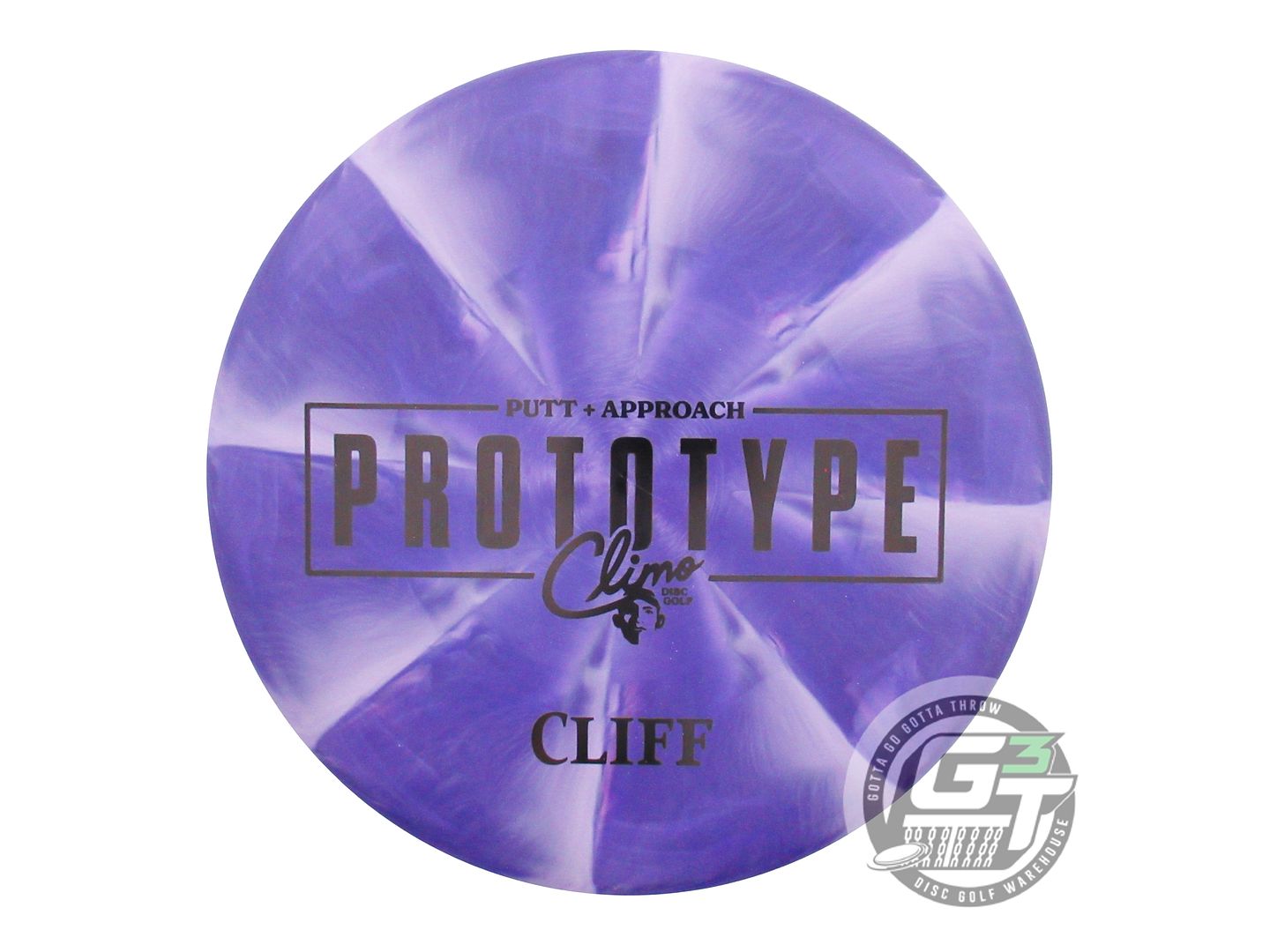 Climo Limited Edition Prototype Swirl Trophy Line Cliff Putter Golf Disc (Individually Listed)