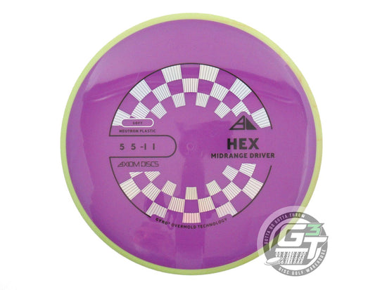 Axiom Neutron Soft Hex Midrange Golf Disc (Individually Listed)