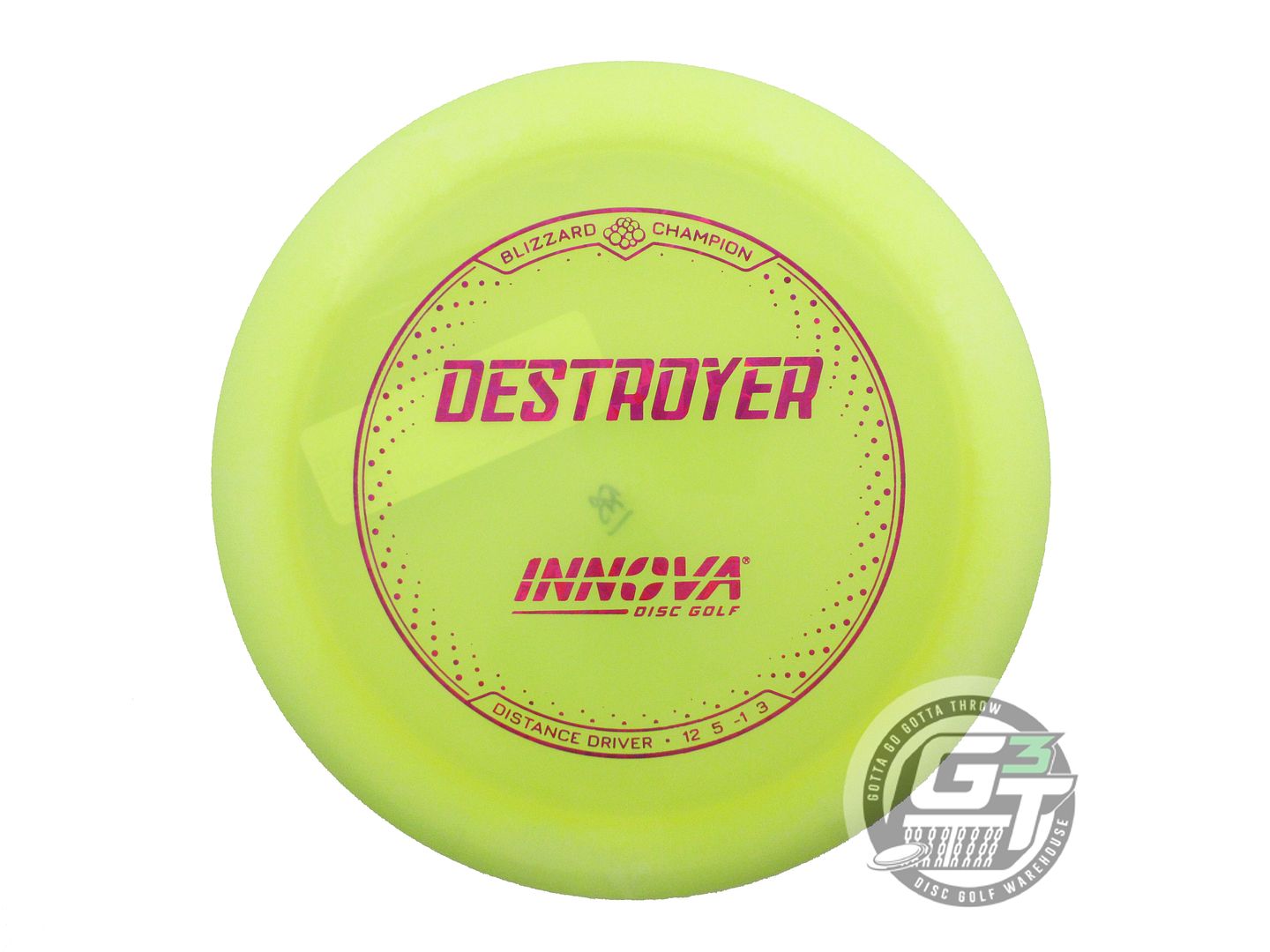 Innova Blizzard Champion Destroyer Distance Driver Golf Disc (Individually Listed)