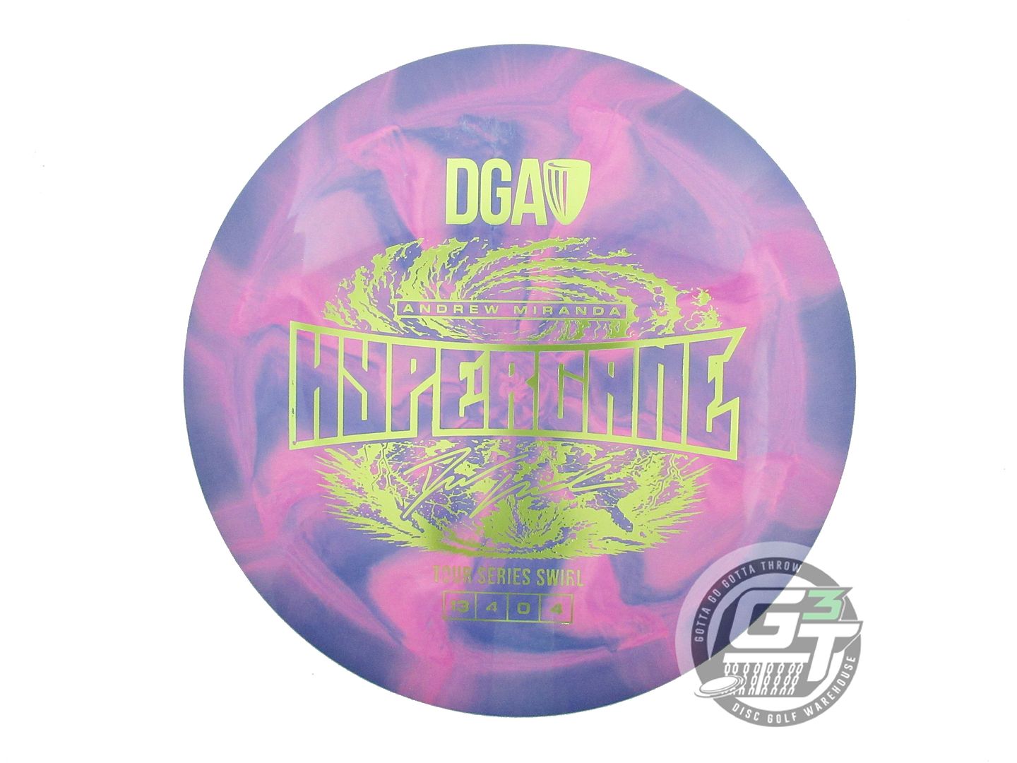 DGA Limited Edition 2026 Tour Series Andrew Miranda Special Blend Hypercane Distance Driver Golf Disc (Individually Listed)