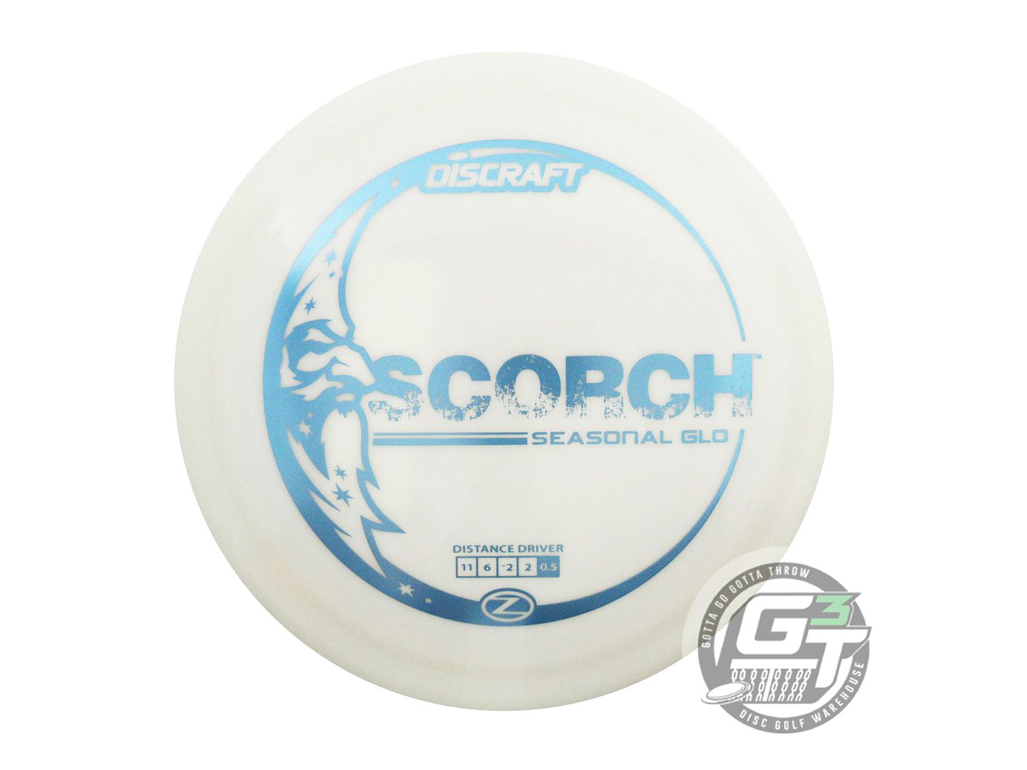 Discraft Seasonal Glo Z Scorch Distance Driver Golf Disc (Individually Listed)