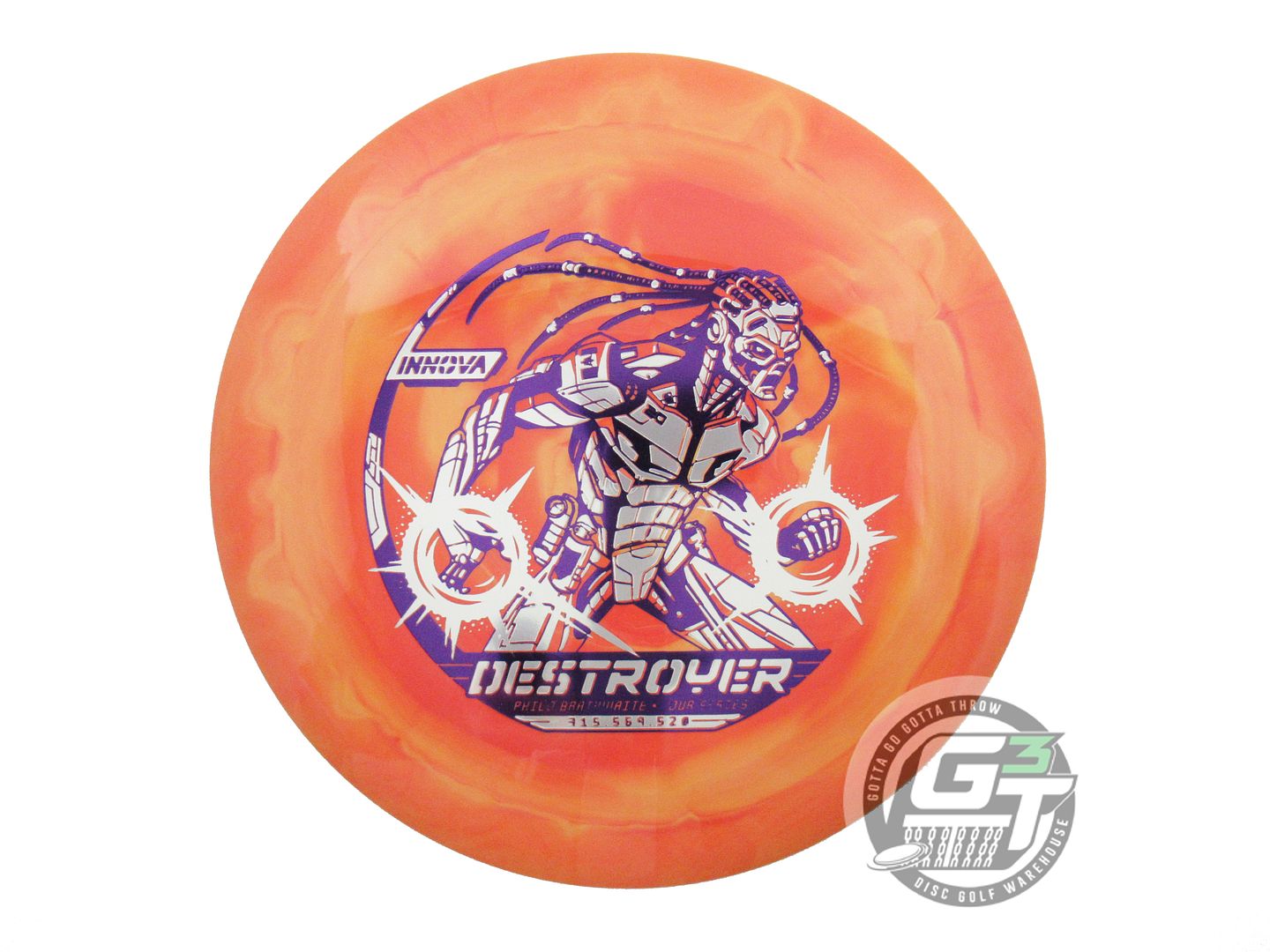 Innova Limited Edition 2026 Tour Series Philo Brathwaite Swirl Star Destroyer Distance Driver Golf Disc (Individually Listed)