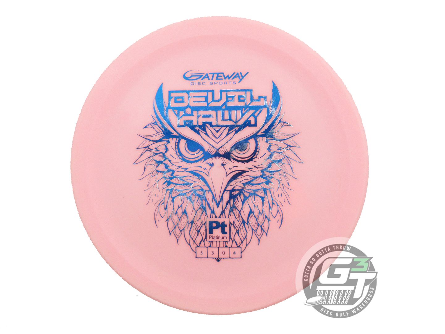 Gateway Platinum Devil Hawk Putter Golf Disc (Individually Listed)