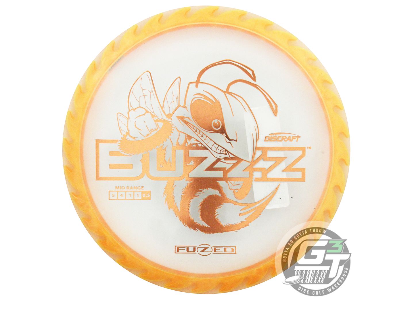Discraft Fuzed Line Buzzz w/ Saw Pattern Midrange Golf Disc (Individually Listed)
