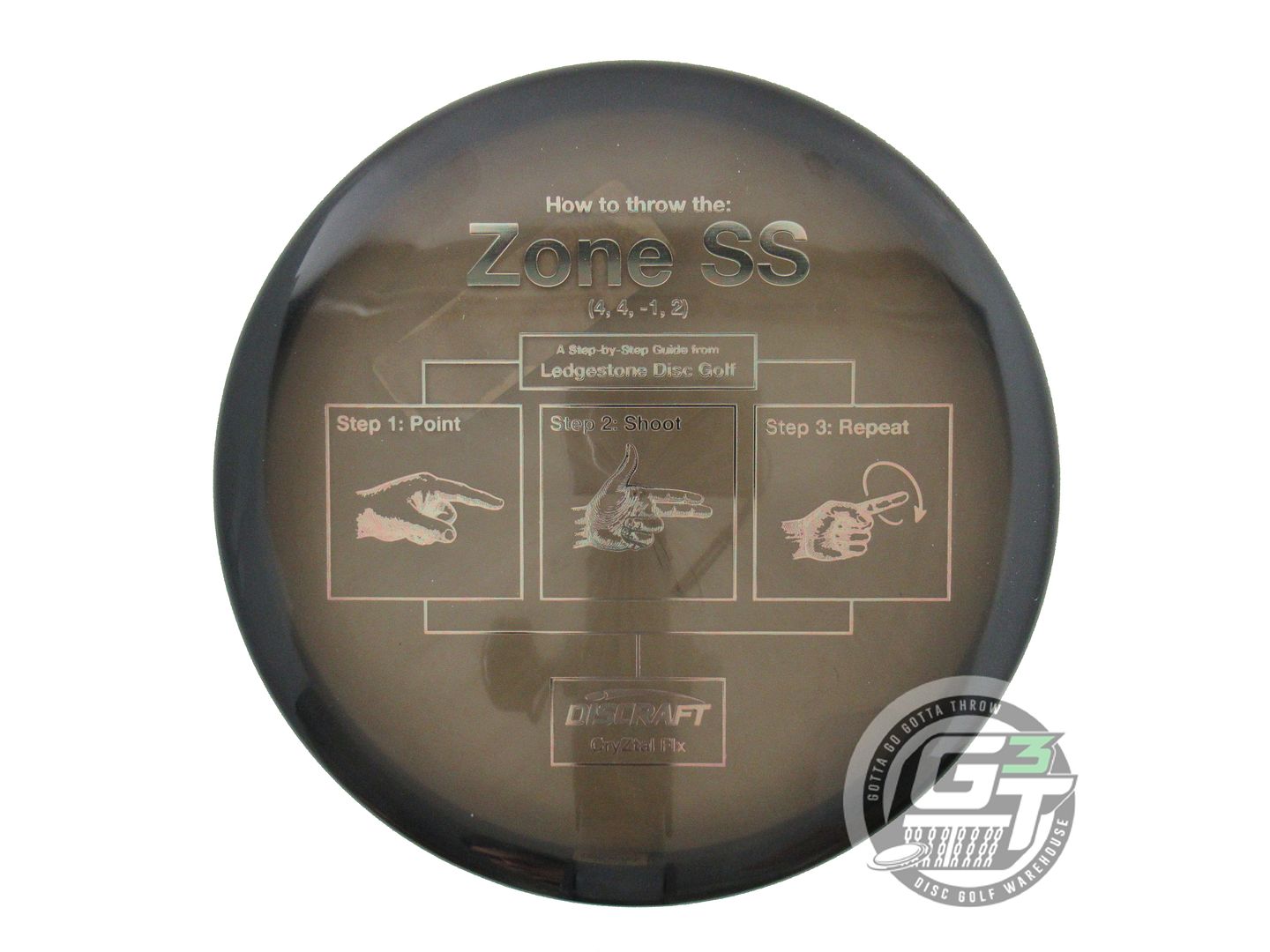 Discraft Limited Edition 2026 Ledgestone Open CryZtal Z FLX Zone SS Putter Golf Disc (Individually Listed)