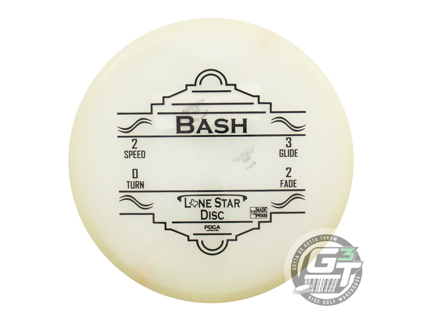 Lone Star Glow Bravo Bash Putter Golf Disc (Individually Listed)