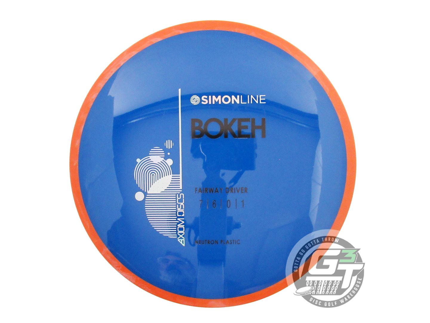 Axiom Simon Line Neutron Bokeh [Simon Lizotte] Fairway Driver Golf Disc (Individually Listed)