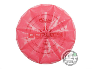 Dynamic Discs Classic Blend Burst Deputy Putter Golf Disc (Individually Listed)