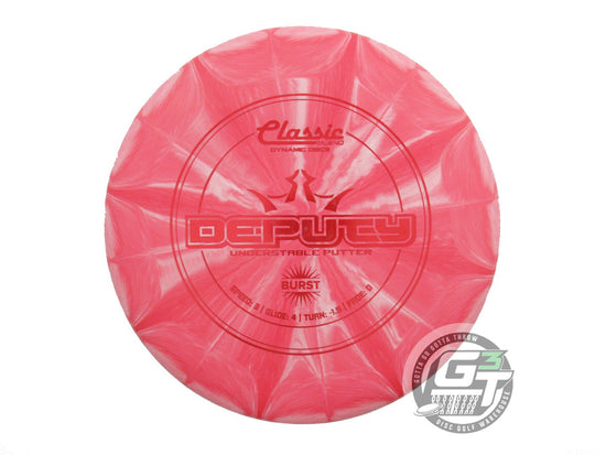 Dynamic Discs Classic Blend Burst Deputy Putter Golf Disc (Individually Listed)