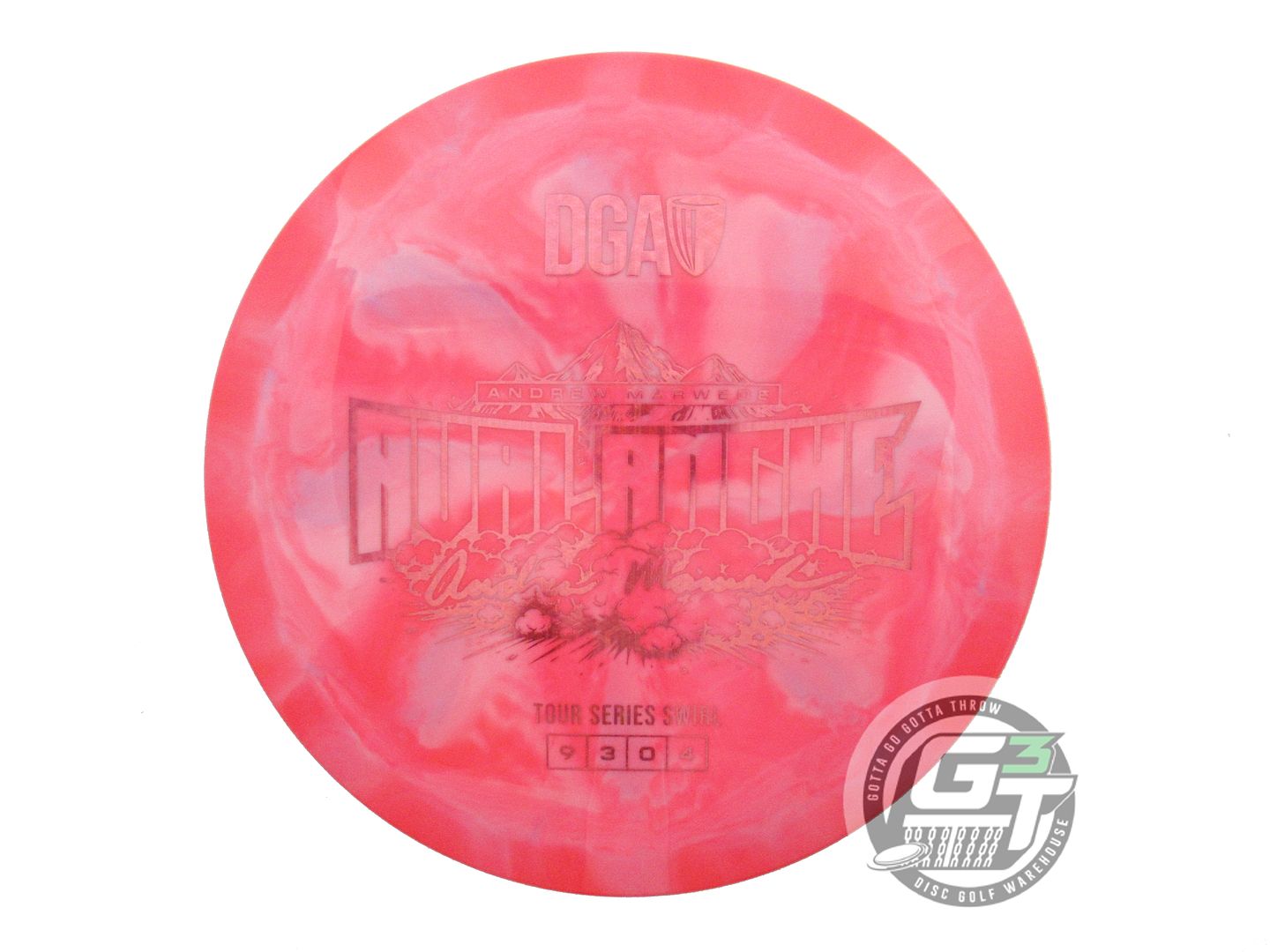 DGA Limited Edition 2026 Tour Series Andrew Marwede Special Blend Avalanche Fairway Driver Golf Disc (Individually Listed)