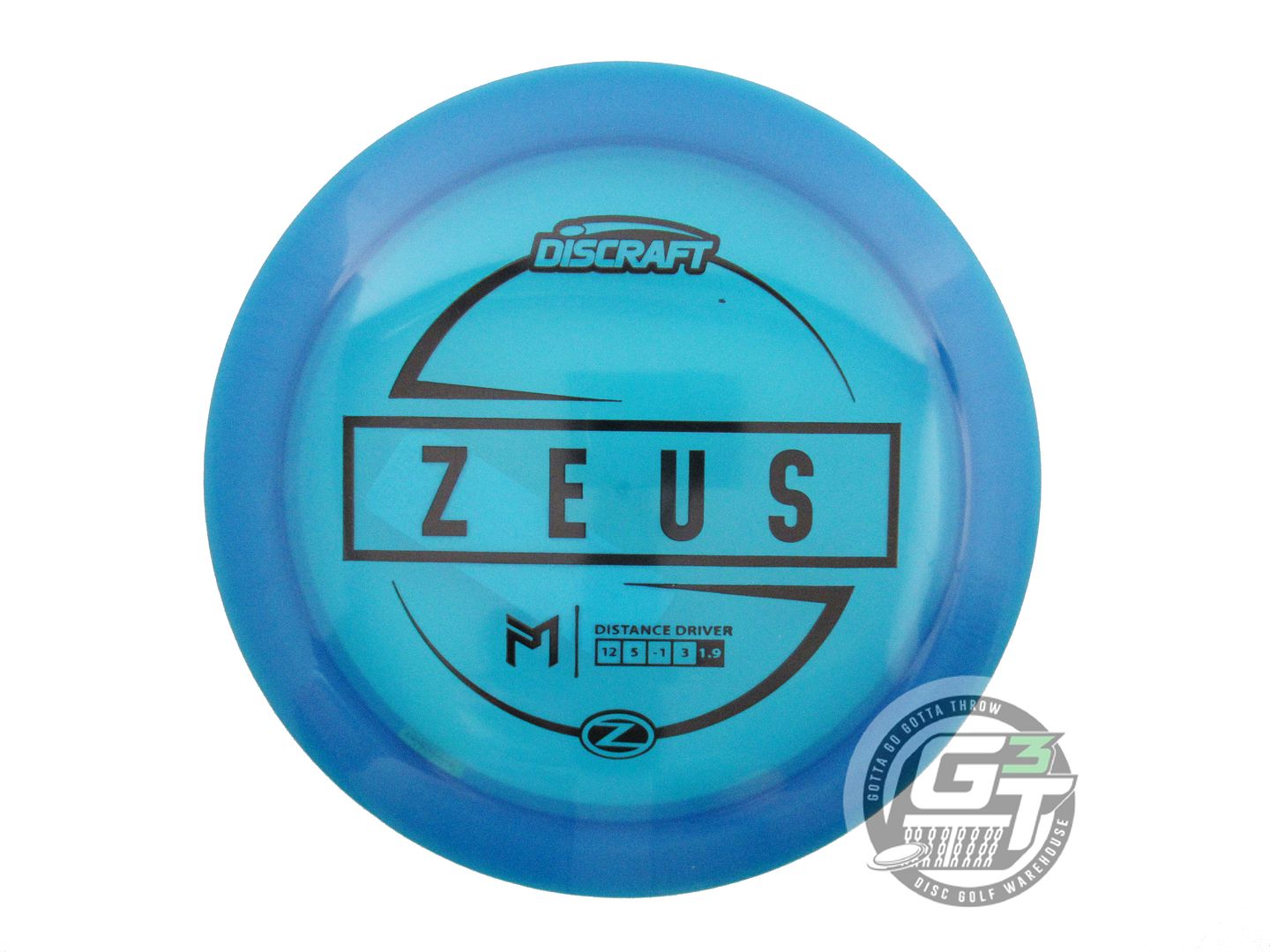 Discraft Paul McBeth Signature Elite Z Zeus Distance Driver Golf Disc (Individually Listed)