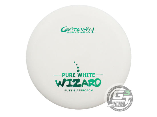 Gateway Pure White Wizard Putter Golf Disc (Individually Listed)